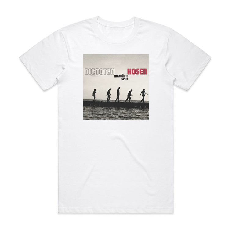 Die Toten Hosen Auswrtsspiel Album Cover T-Shirt White
