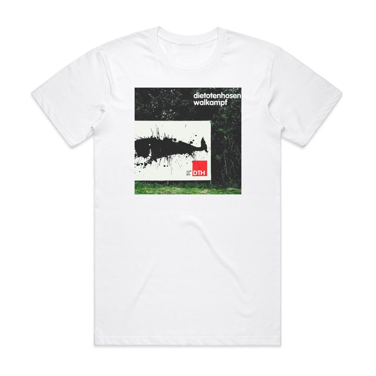 Die Toten Hosen Walkampf Album Cover T-Shirt White
