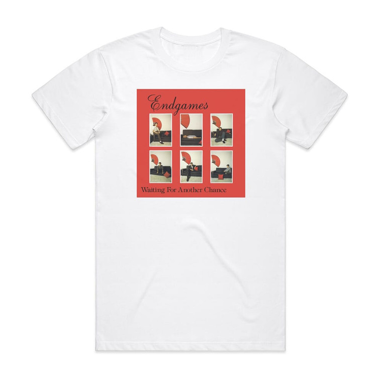 Endgames Waiting For Another Chance Album Cover T-Shirt White