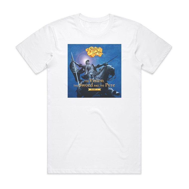 Eloy The Vision The Sword And The Pyre Part I Album Cover T-Shirt White