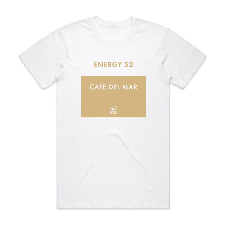 Energy 52 Cafe Del Mar Album Cover T-Shirt White