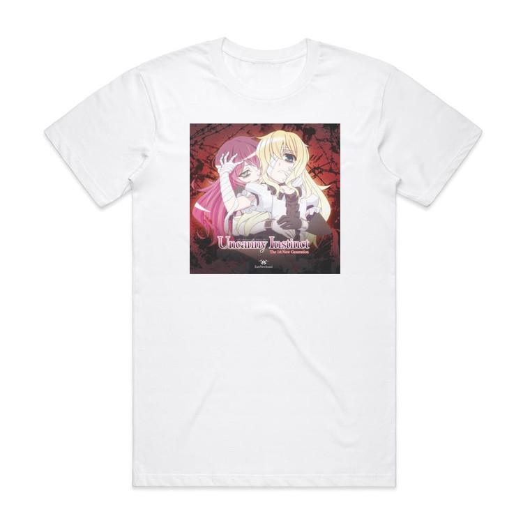 EastNewSound Uncanny Instinct Album Cover T-Shirt White