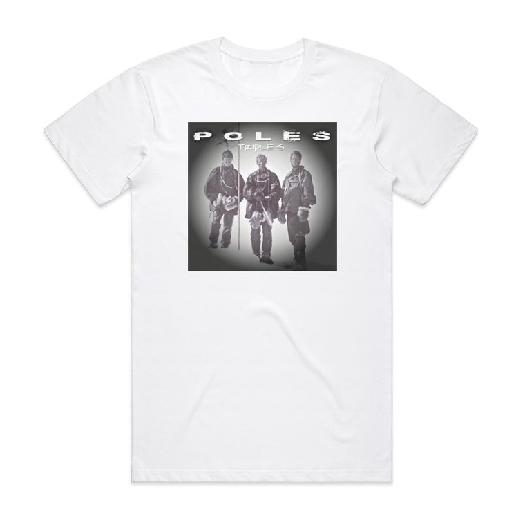 Erik Seifert Poles Album Cover T-Shirt White