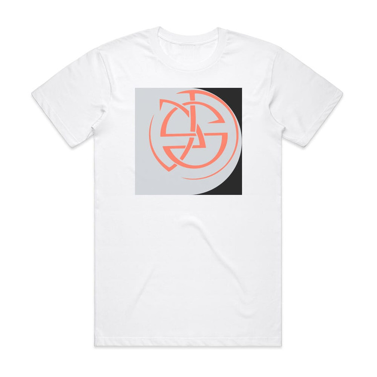 Echosilence Distorted Horizon Album Cover T-Shirt White