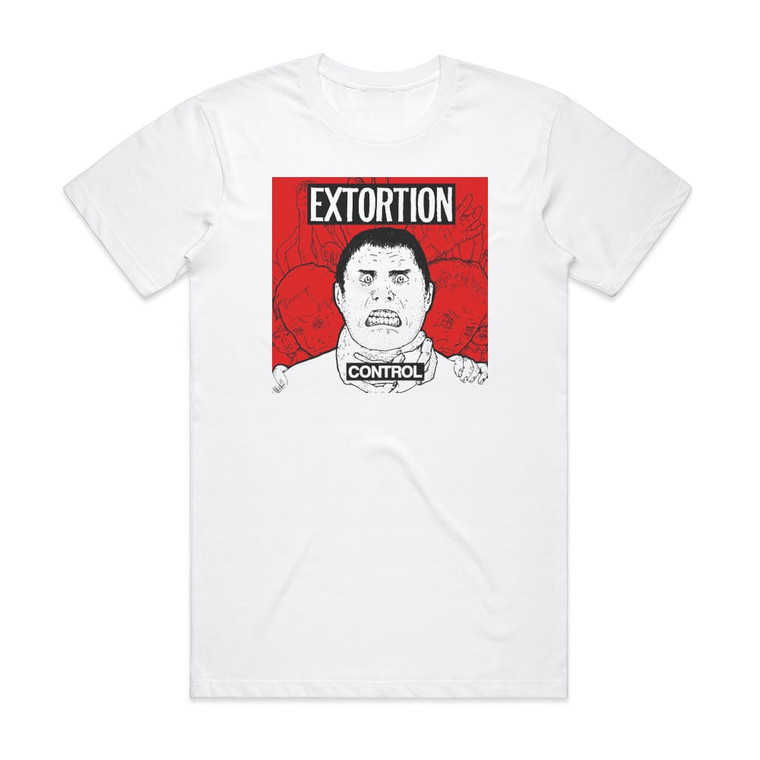 Extortion Control Album Cover T-Shirt White