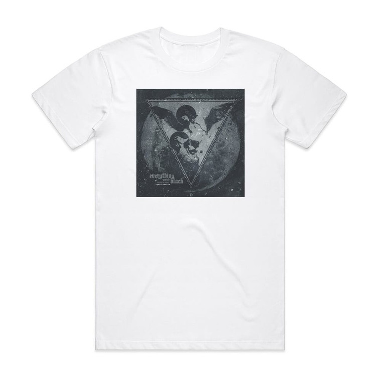Everything Went Black Cycles Of Light Album Cover T-Shirt White