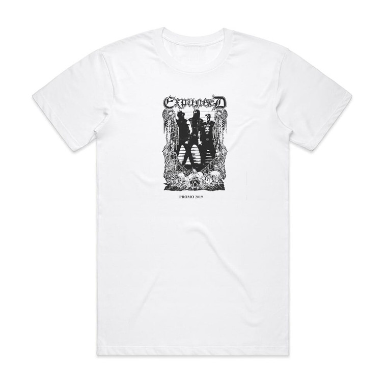 Expunged Promo 2019 Album Cover T-Shirt White