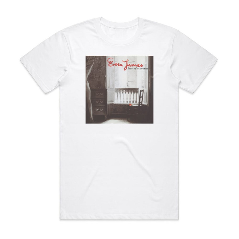 Etta James The Heart Of A Woman Album Cover T-Shirt White