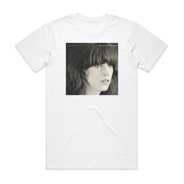 Eleanor Friedberger Last Summer Album Cover T-Shirt White