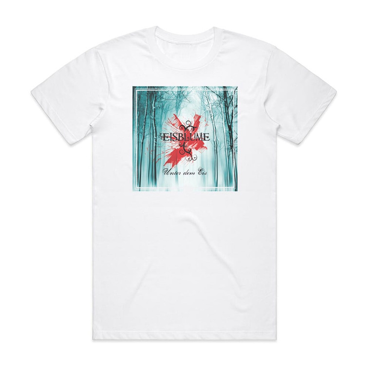 Eisblume Unter Dem Eis Album Cover T-Shirt White