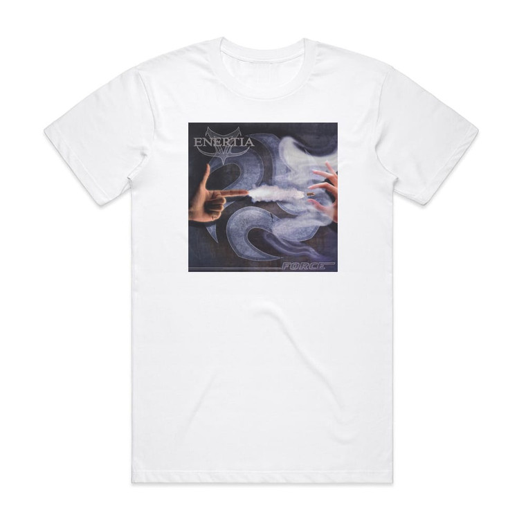 Enertia Force Album Cover T-Shirt White