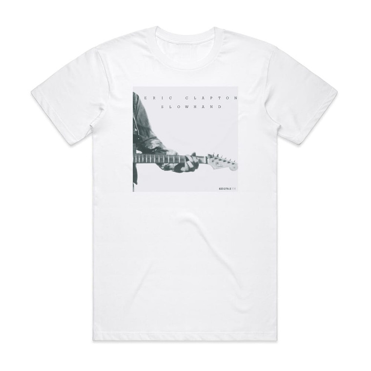 Eric Clapton Slowhand 2 Album Cover T-Shirt White