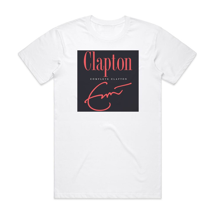 T-shirt Humoristique Noël : 'All I Want For Christmas Is Eric Clapton' - Noir - Taille S à 5XL