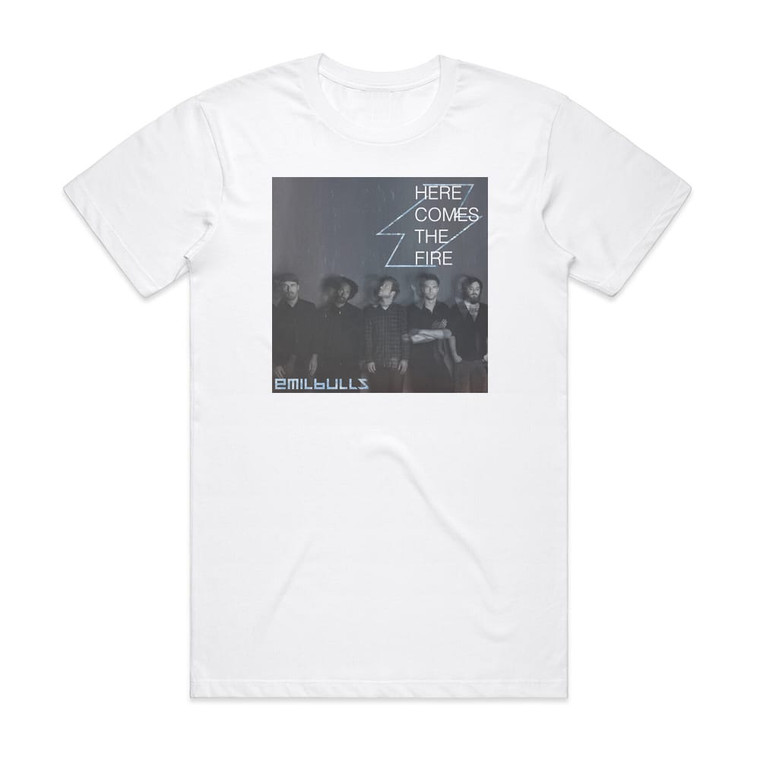 Emil Bulls Here Comes The Fire Album Cover T-Shirt White