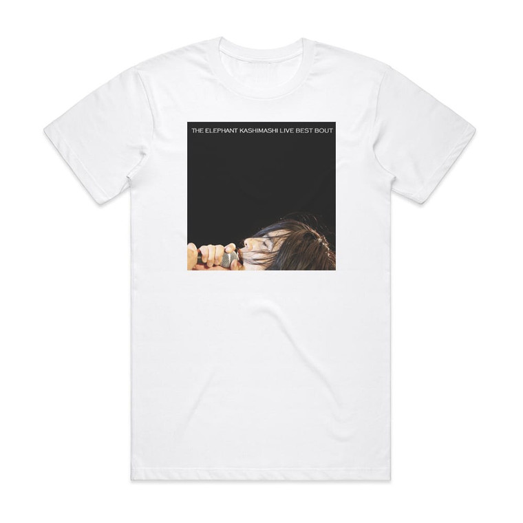 Elephant Kashimashi The Fighting Mens Chronicle Special The Elephant Kashimashi Album Cover T-Shirt White