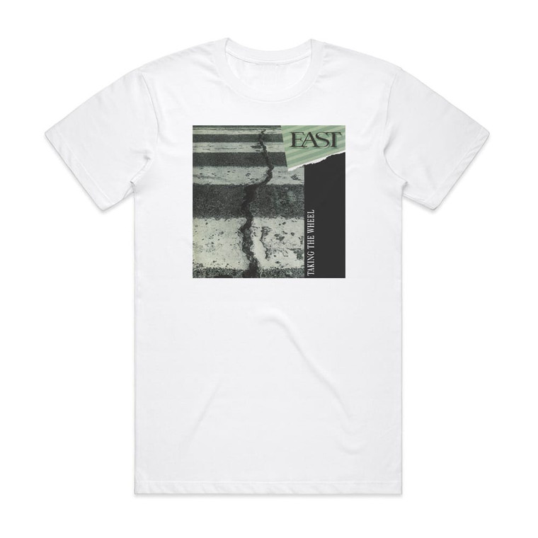 East Taking The Wheel Album Cover T-Shirt White