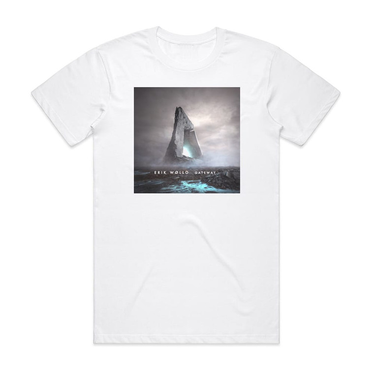 Erik Wollo Gateway Album Cover T-Shirt White