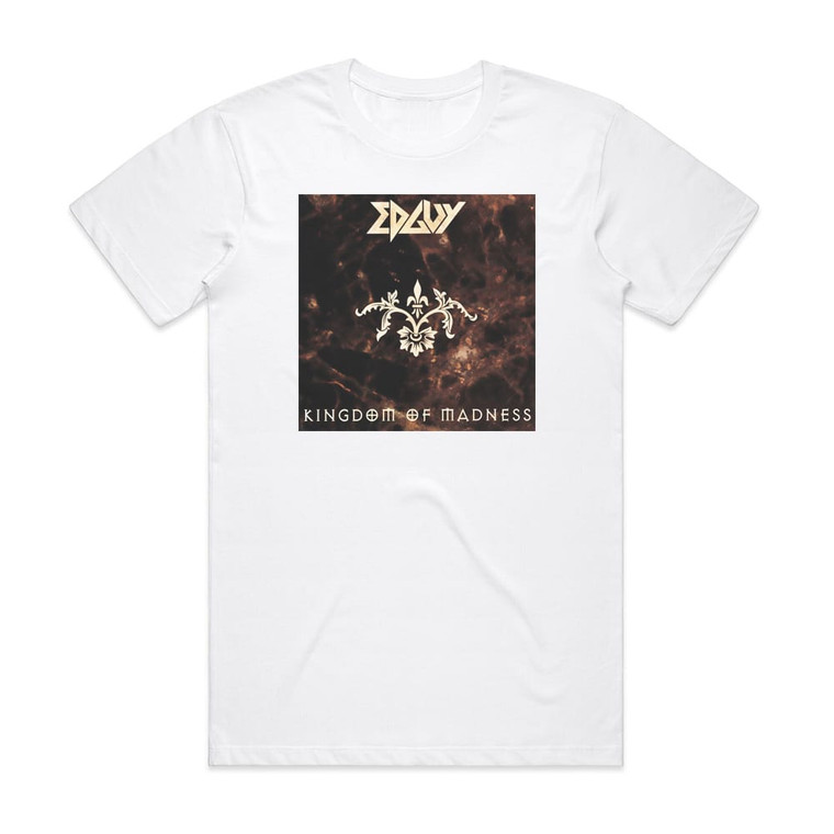 Edguy Kingdom Of Madness Album Cover T-Shirt White