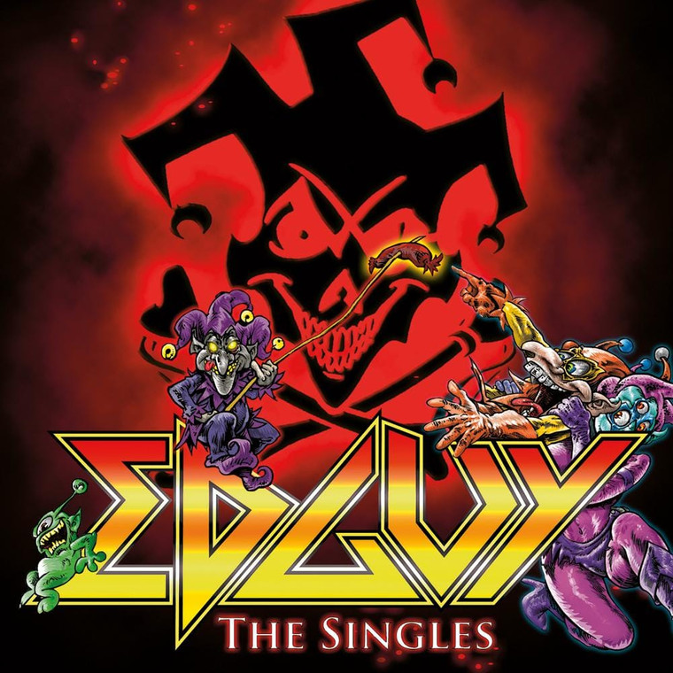 Edguy The Singles Album Cover T-Shirt White