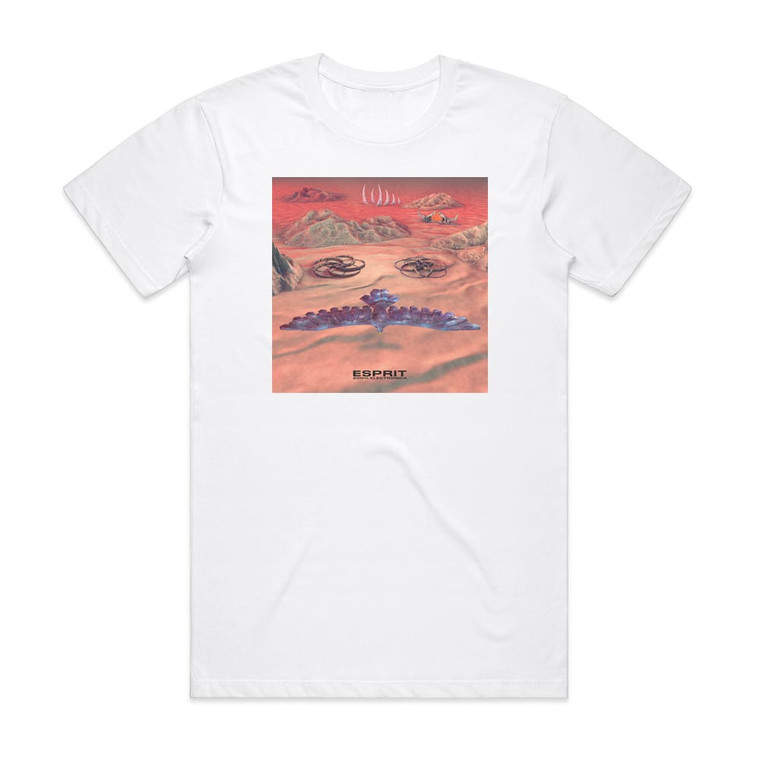 ESPRIT Kusou 200 Electronica Album Cover T-Shirt White