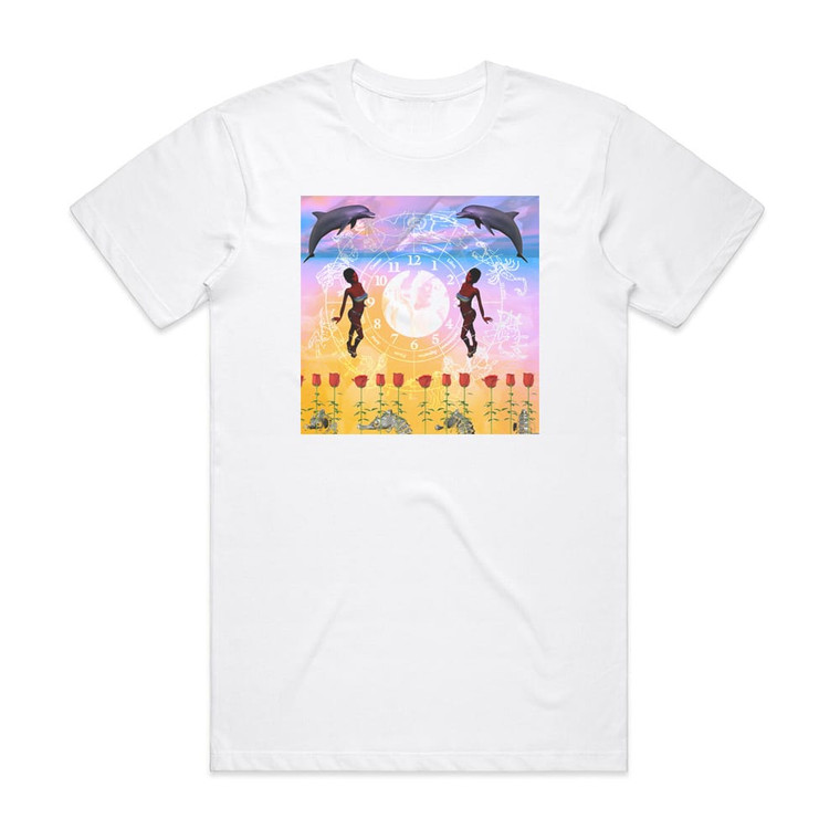 ESPRIT Kusou Summer Night Album Cover T-Shirt White