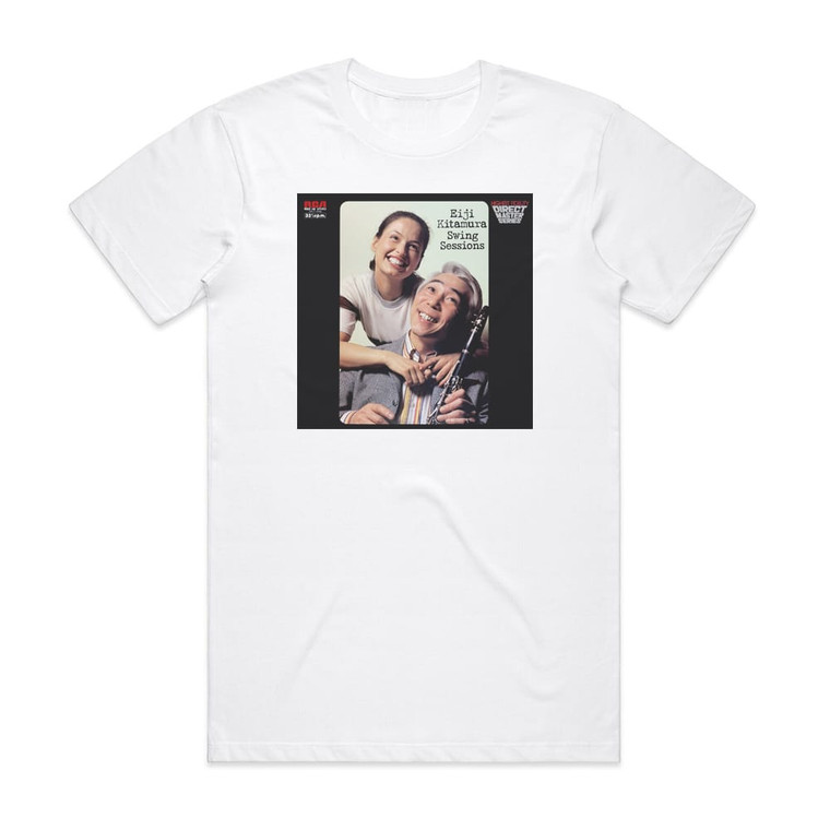 Eiji Kitamura Swing Sessions Album Cover T-Shirt White