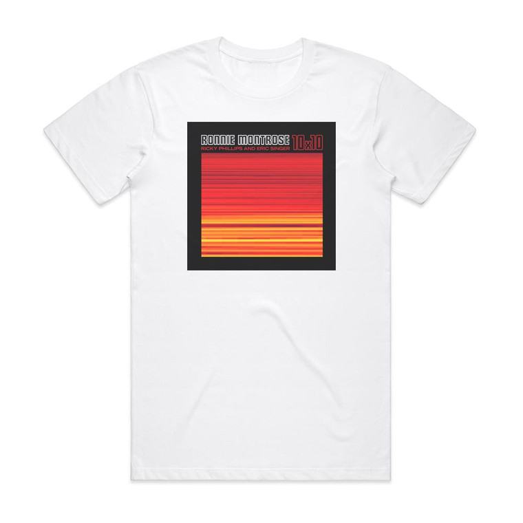 Eric Singer 1010 Album Cover T-Shirt White