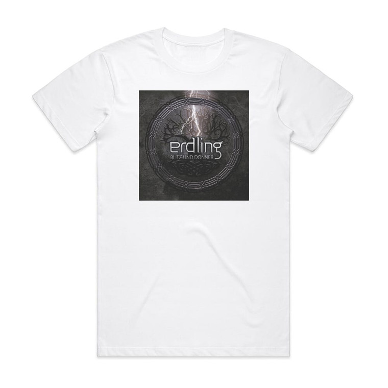 Erdling Blitz Und Donner Album Cover T-Shirt White