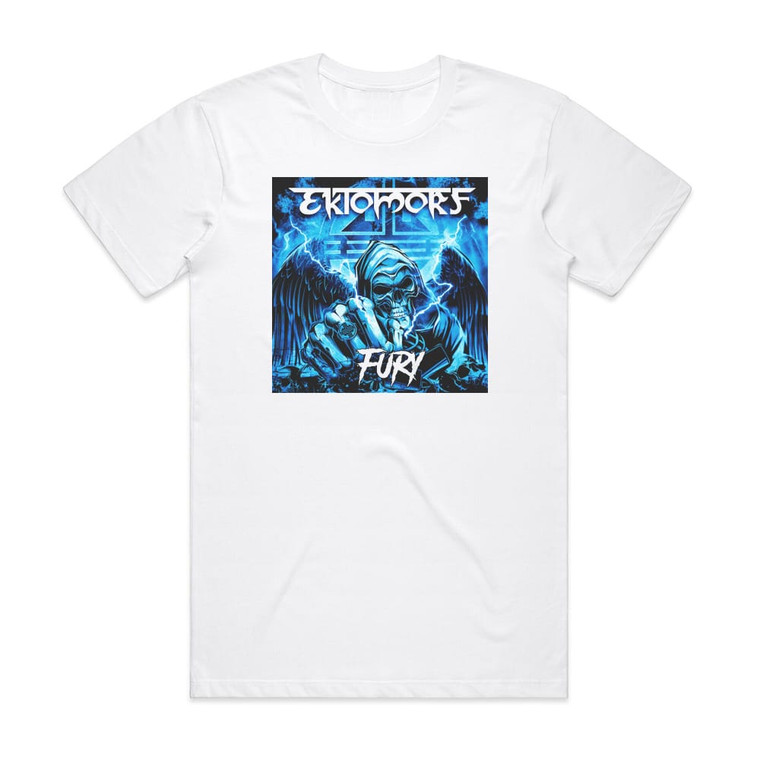 Ektomorf Fury Album Cover T-Shirt White