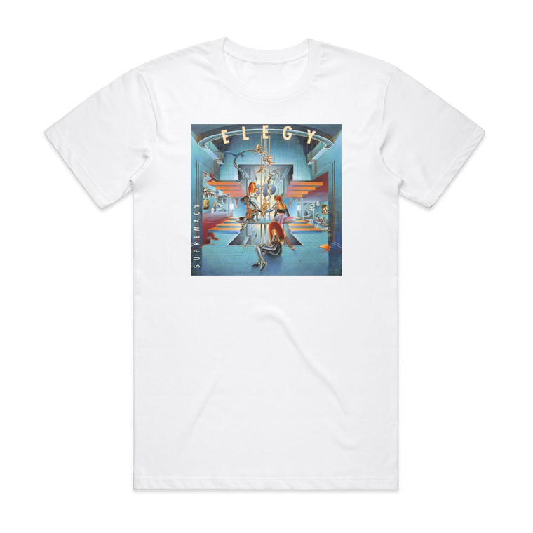 Elegy Supremacy Album Cover T-Shirt White