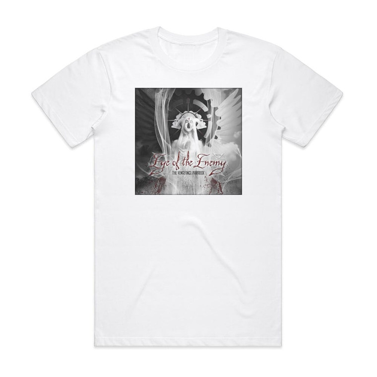 Eye of the Enemy The Vengeance Paradox Album Cover T-Shirt White