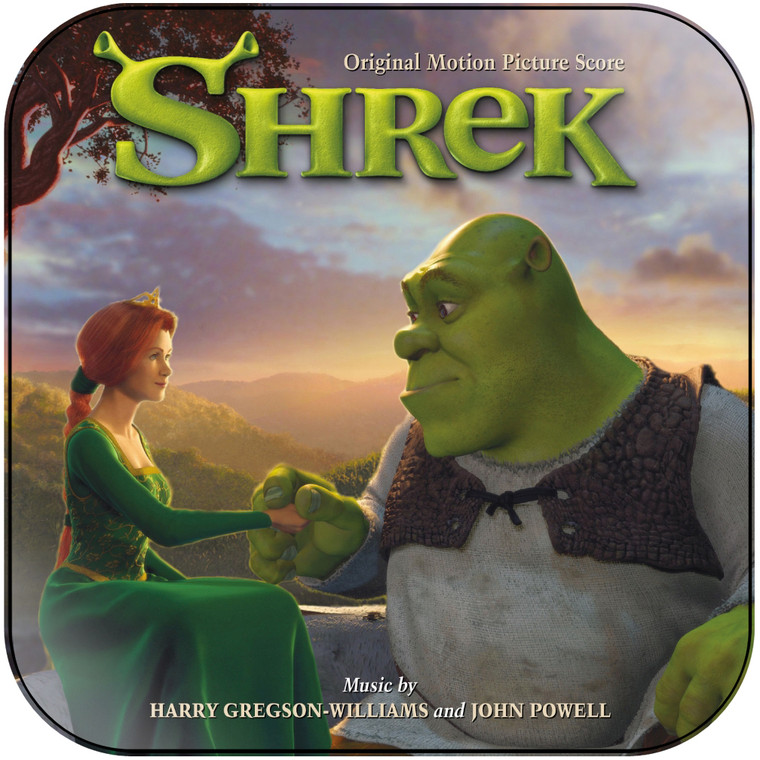 Harry Gregson-Williams Shrek Original Motion Picture Score Album Cover Sticker