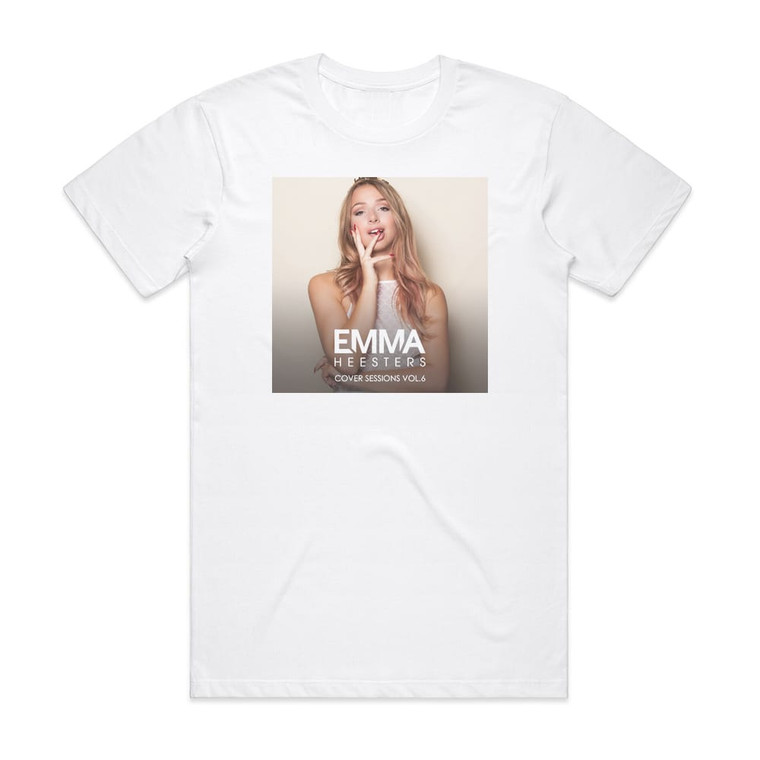 Emma Heesters Cover Sessions Vol 6 Album Cover T-Shirt White
