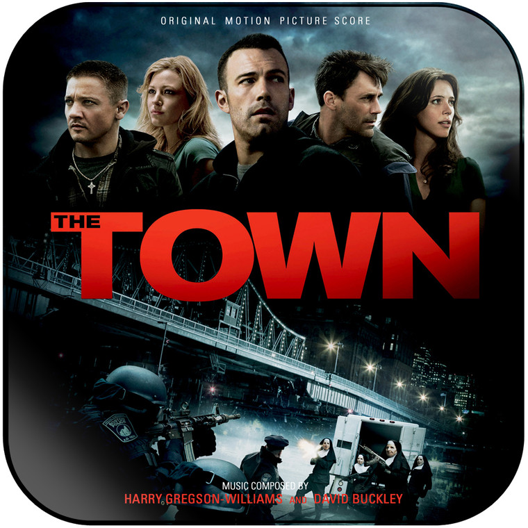 Harry Gregson-Williams The Town-1 Album Cover Sticker