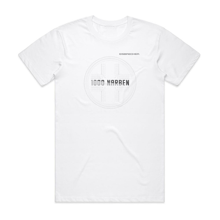 Eisbrecher 1000 Narben Album Cover T-Shirt White