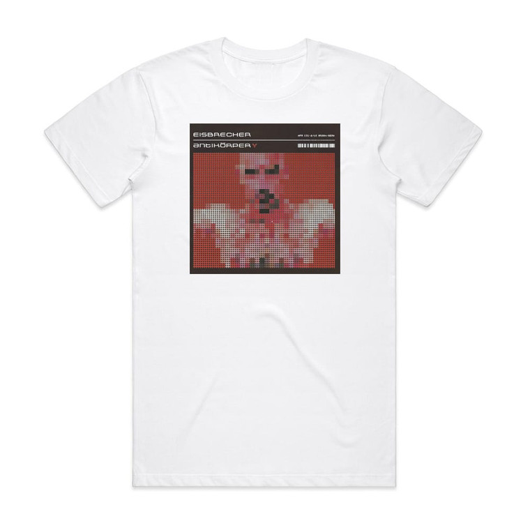 Eisbrecher Antikrper Album Cover T-Shirt White