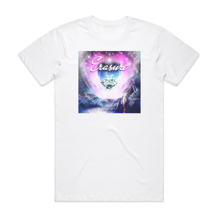 Erasure Light At The End Of The World Album Cover T-Shirt White