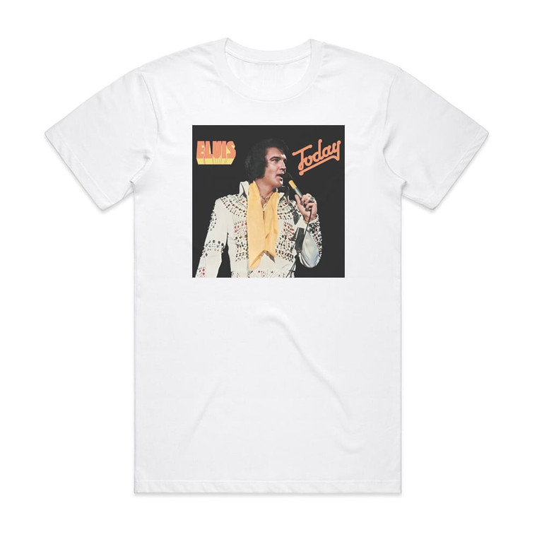 Elvis Presley Today Album Cover T-Shirt White