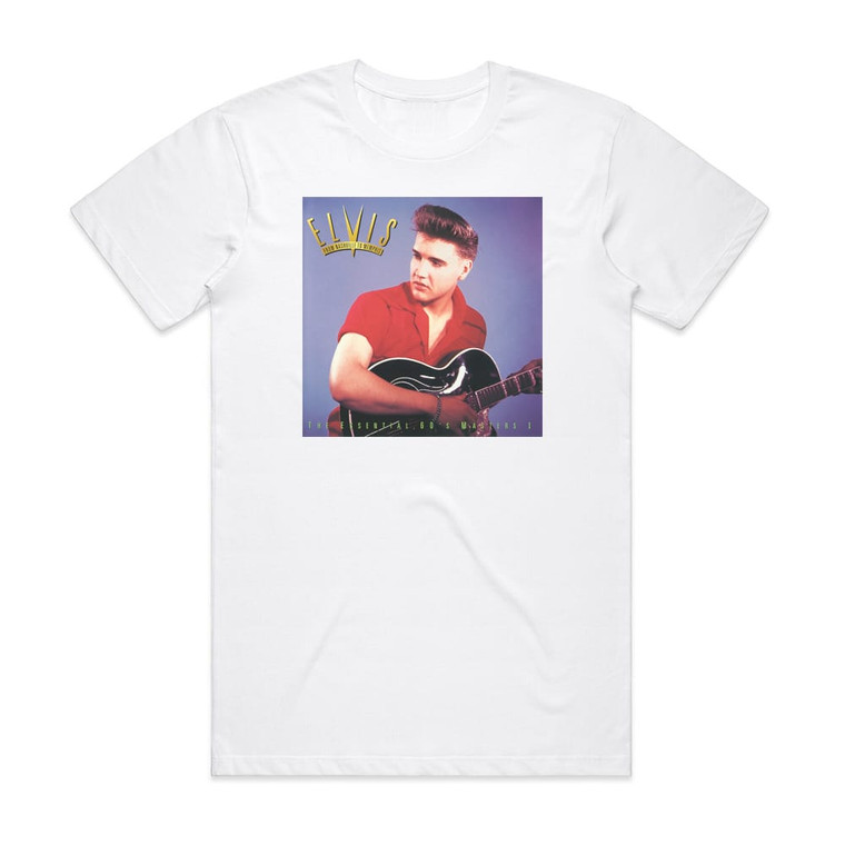 Elvis Presley From Nashville To Memphis The Essential 60S Masters 1 Album Cover T-Shirt White
