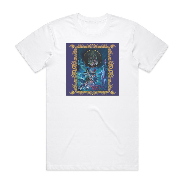 Esoctrilihum Dyth Requiem For The Serpent Telepath Album Cover T-Shirt White