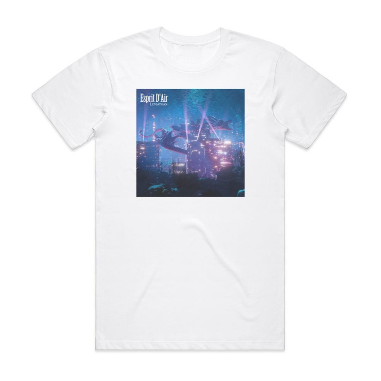 Esprit DAir Leviathan Album Cover T-Shirt White