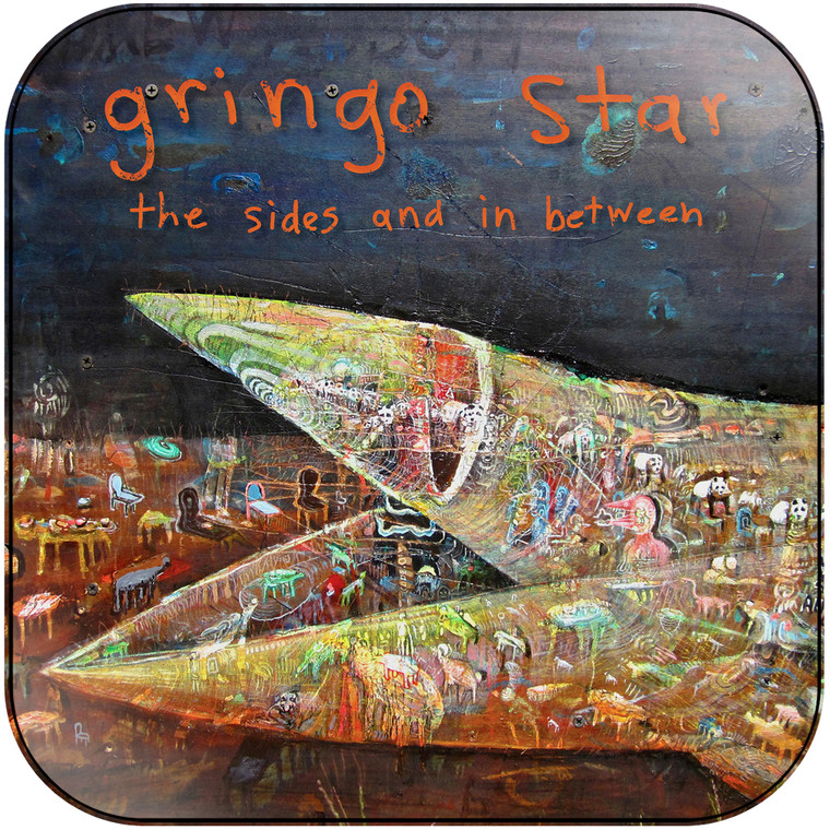Gringo Star The Sides And In Between Album Cover Sticker