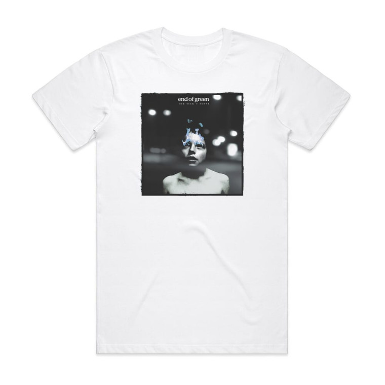 End of Green The Sicks Sense Album Cover T-Shirt White