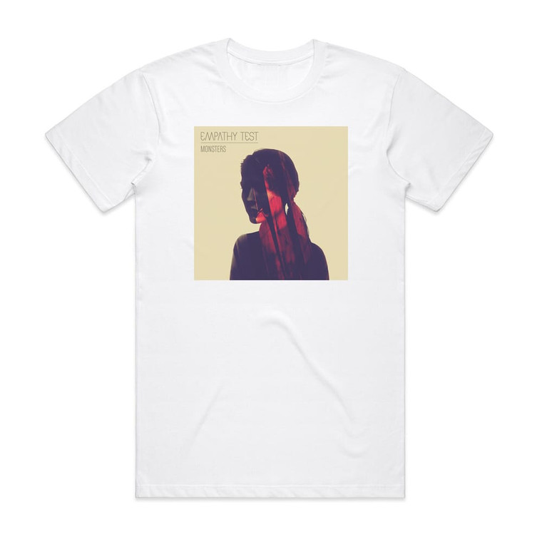 Empathy Test Monsters Album Cover T-Shirt White