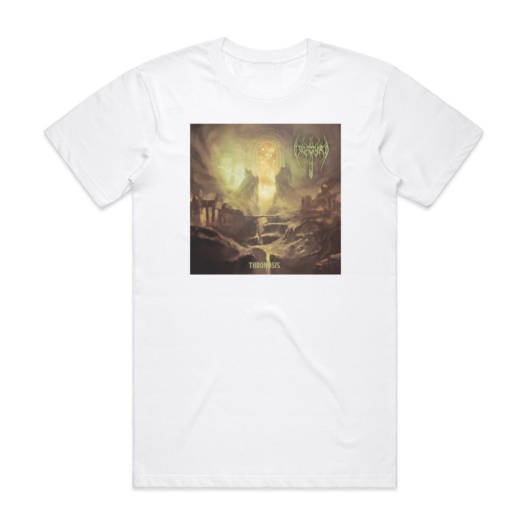 Excommunion Thronosis Album Cover T-Shirt White