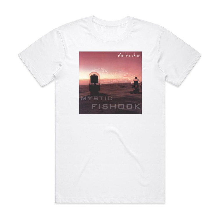 Event Electric Skies 1 Album Cover T-Shirt White
