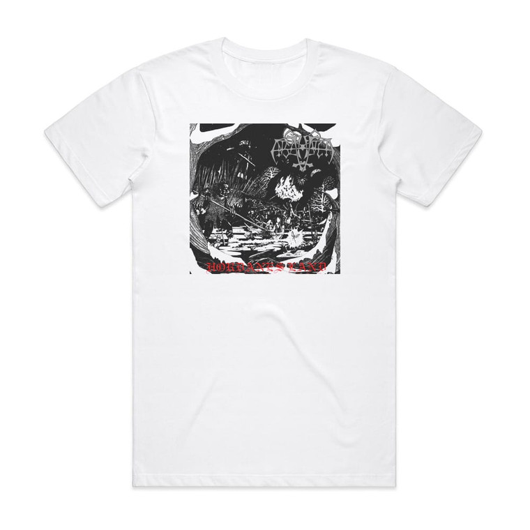 Enslaved Hordanes Land Album Cover T-Shirt White