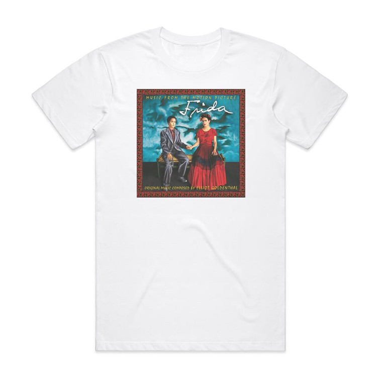 Elliot Goldenthal Frida Album Cover T-Shirt White