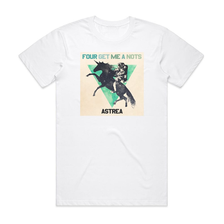 FOUR GET ME A NOTS Astraea Album Cover T-Shirt White
