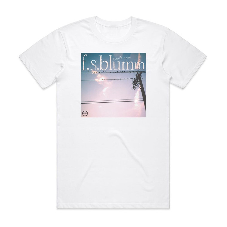 FS Blumm Zweite Meer Album Cover T-Shirt White